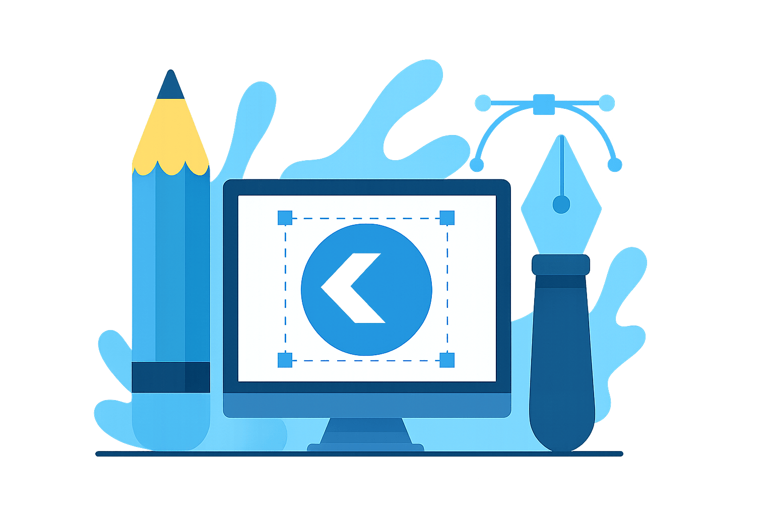 Logo Craft & Brand Refresh Icon